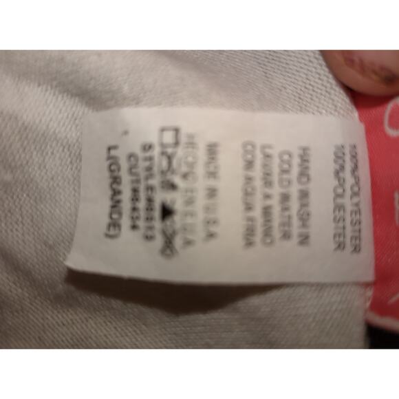 Large New Towner cream sequin tie waist women's blouse #20 - Picture 5 of 6